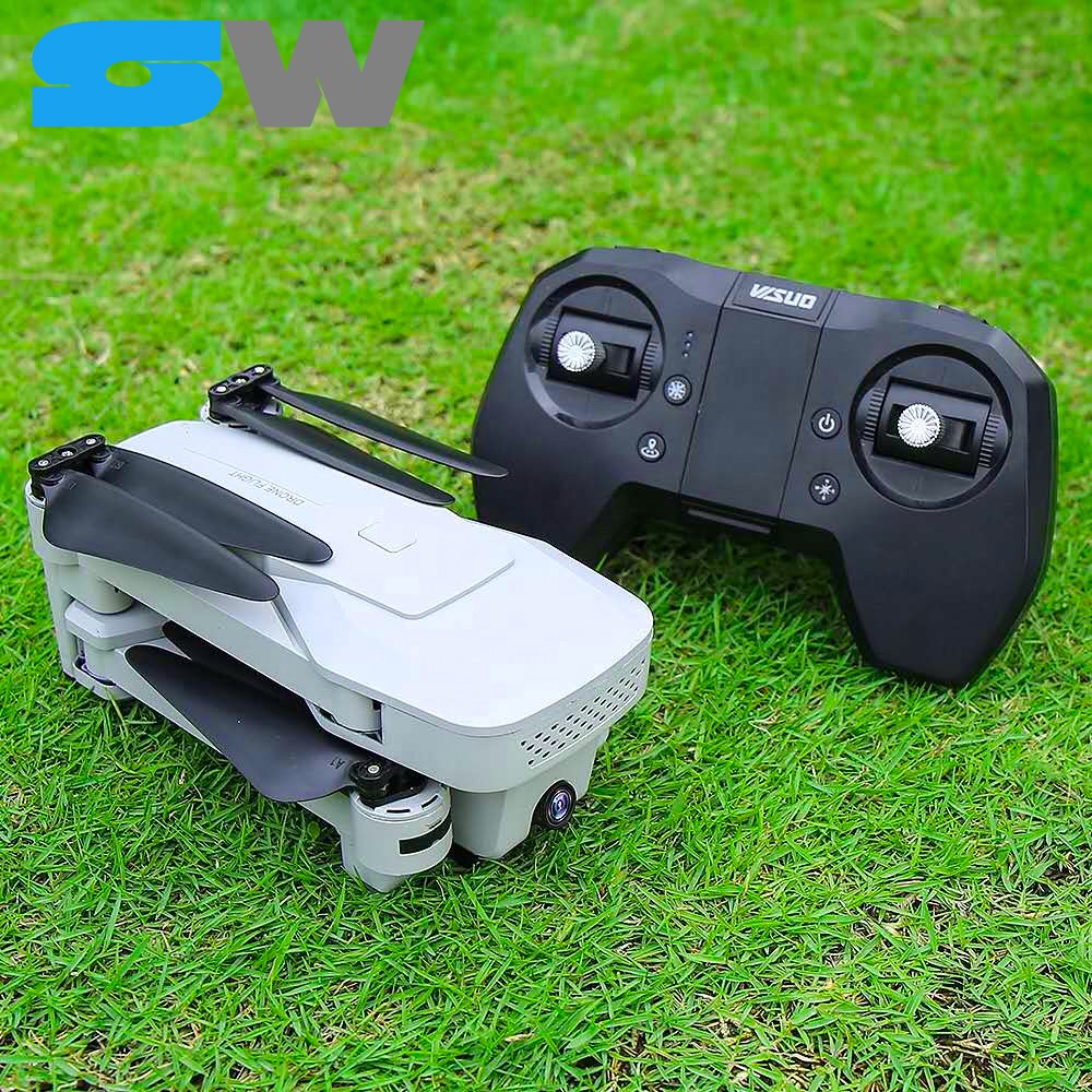 Flycam VISUO XS818 Zen Mini, Tích Hợp GPS, Camera Kép 5G Wifi FPV Chất Lượng 4K