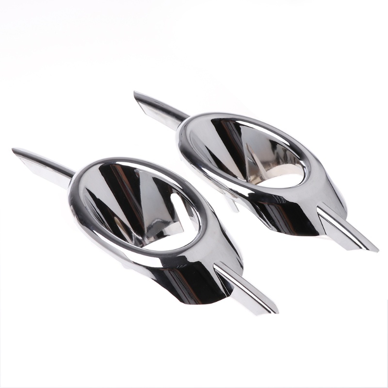 1 Cặp Viền Đèn Sương Mù Phía Trước Bằng Chrome Cho Chevrolet Chevy Cruze 2009-201