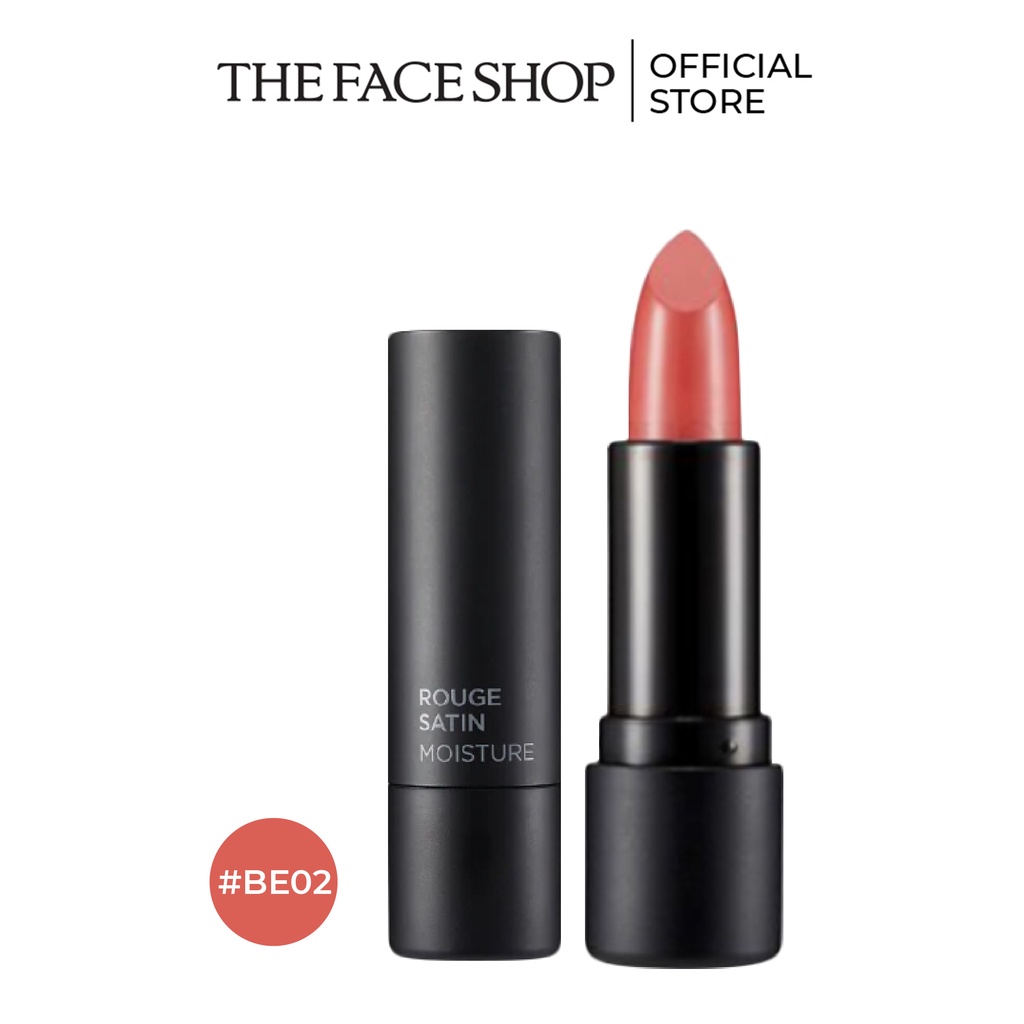 Son Môi Trang Điểm TheFaceShop Rouge Satin Moisture 3.6g