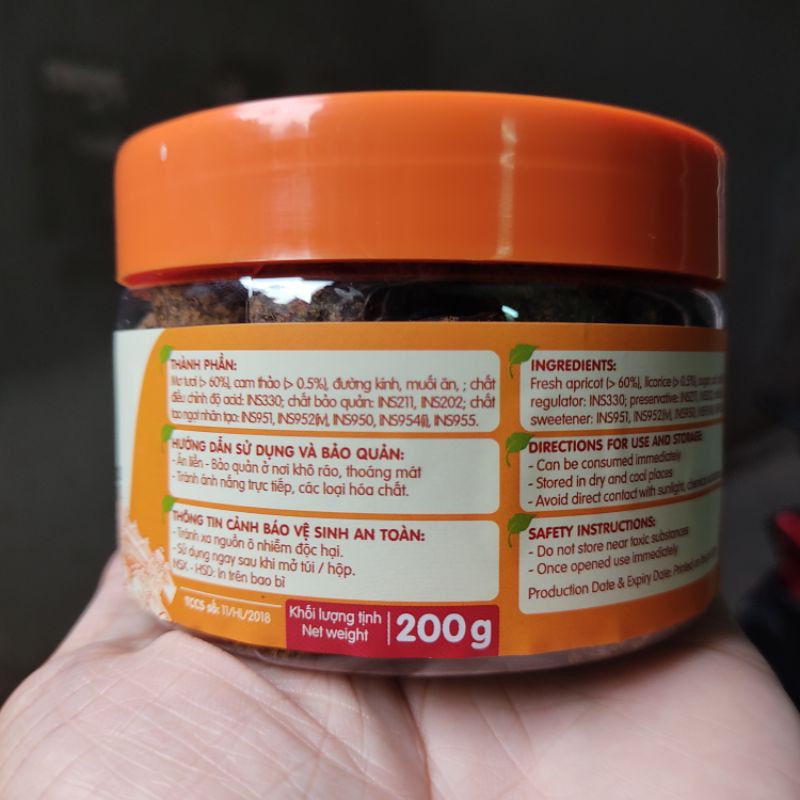 Ô MAI MƠ CAM THẢO HỒNG LAM (200G,300G)