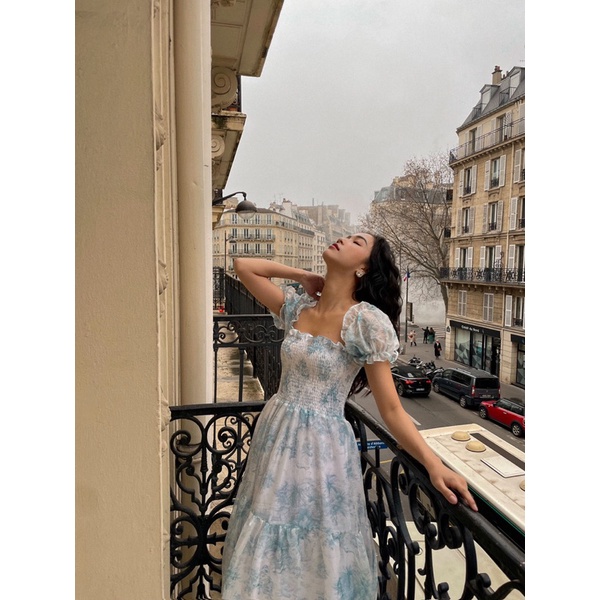Váy nhún chun Elise dress