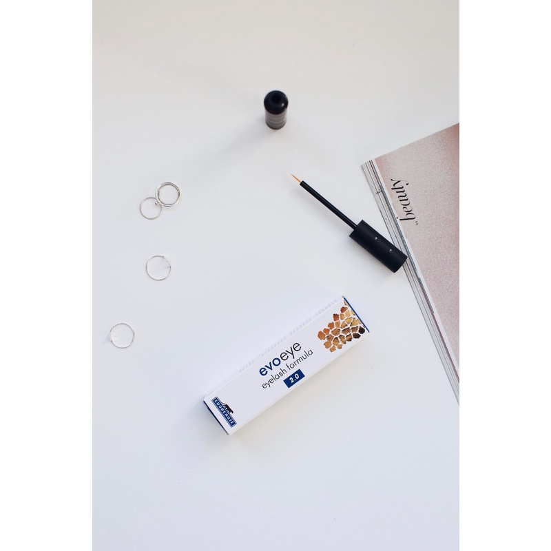 Serum dưỡng mi Evoeye Eyelash formula từ Đức kích mọc lông mì dài, khỏe hiệu quả sau 6-8 tuần