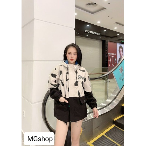 ÁO KHOÁC GIÓ NỮ PHỐI LOANG | BigBuy360 - bigbuy360.vn