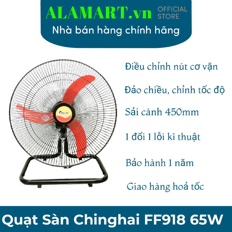 Quạt Sàn Công Nghiệp ChingHai FF918
