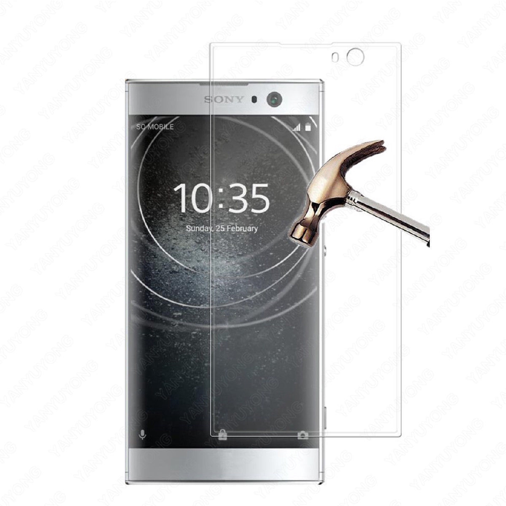 Kính Cường lực Miếng dán màn hình Hd trong suốt full màn cong hình cong Tràn Viền cho Sony Xperia Xz1C Xz2 Xz3 Xc Xa Xa1 Xa2 Xa3 1 10 Plus Xz4 Xz5