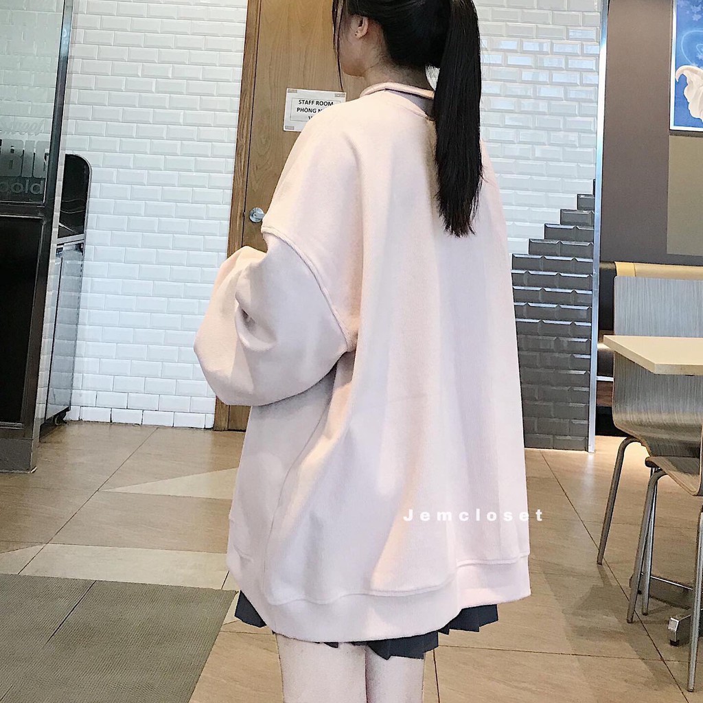 Áo Sweater nữ form rộng Unisex Cổ Lọ NANASS - Wami.official 1763 | BigBuy360 - bigbuy360.vn