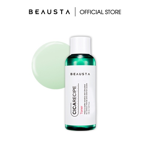 Nước hoa hồng chiết xuất rau má Beausta Cicarecipe Toner 150ml