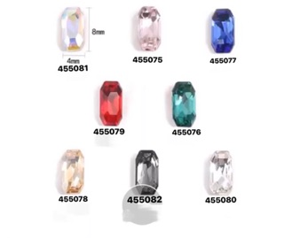 Đá đính móng tay chân mã 455073