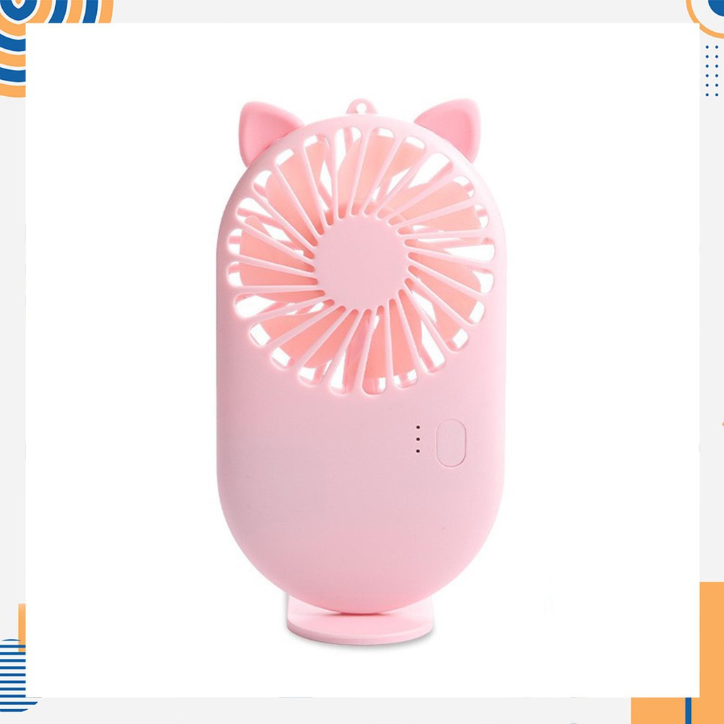 [ Có Video ] Quạt Cầm Tay Mini Pocket Fan Chính Hãng [ Full Box + Phụ Kiện]