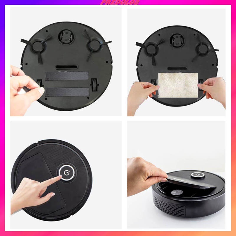 Máy hút bụi tự động thông minh giao diện USB nhỏ gọn tiện dụng cho gia đình