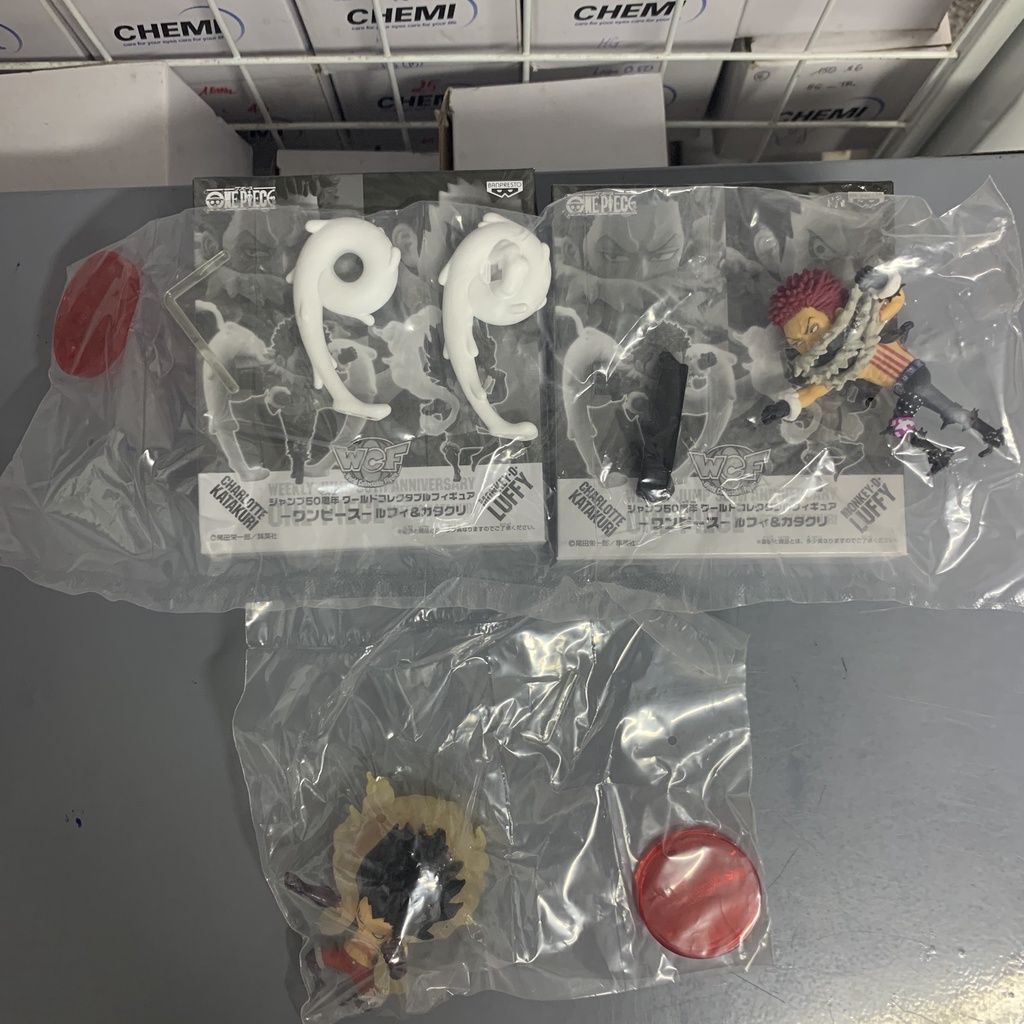 MÔ HÌNH WCF JUMP ONE PIECE - KATAKURI VS LUFFY GEAR 4 SNAKE MAN