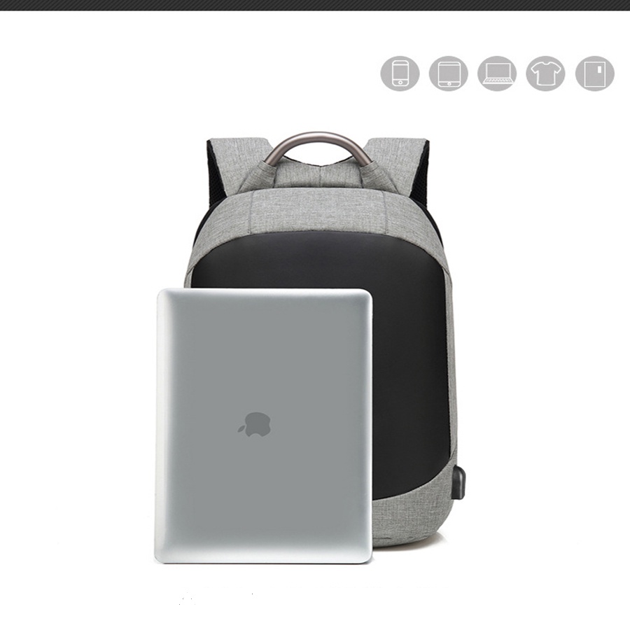 Balo tích hợp cổng sạc USB hiện đại, balo trung học cơ sở, balo sinh viên đại học