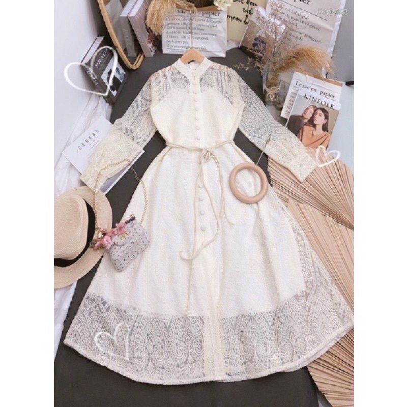 Váy ren nữ cao cấp 💝Freeship💝Hàng thiết kế sang trọng ,quý phái đang cực Hot cho chị em