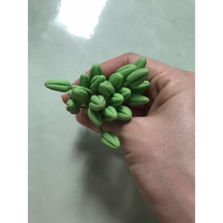 Nụ hoa mai làm hoa handmade
