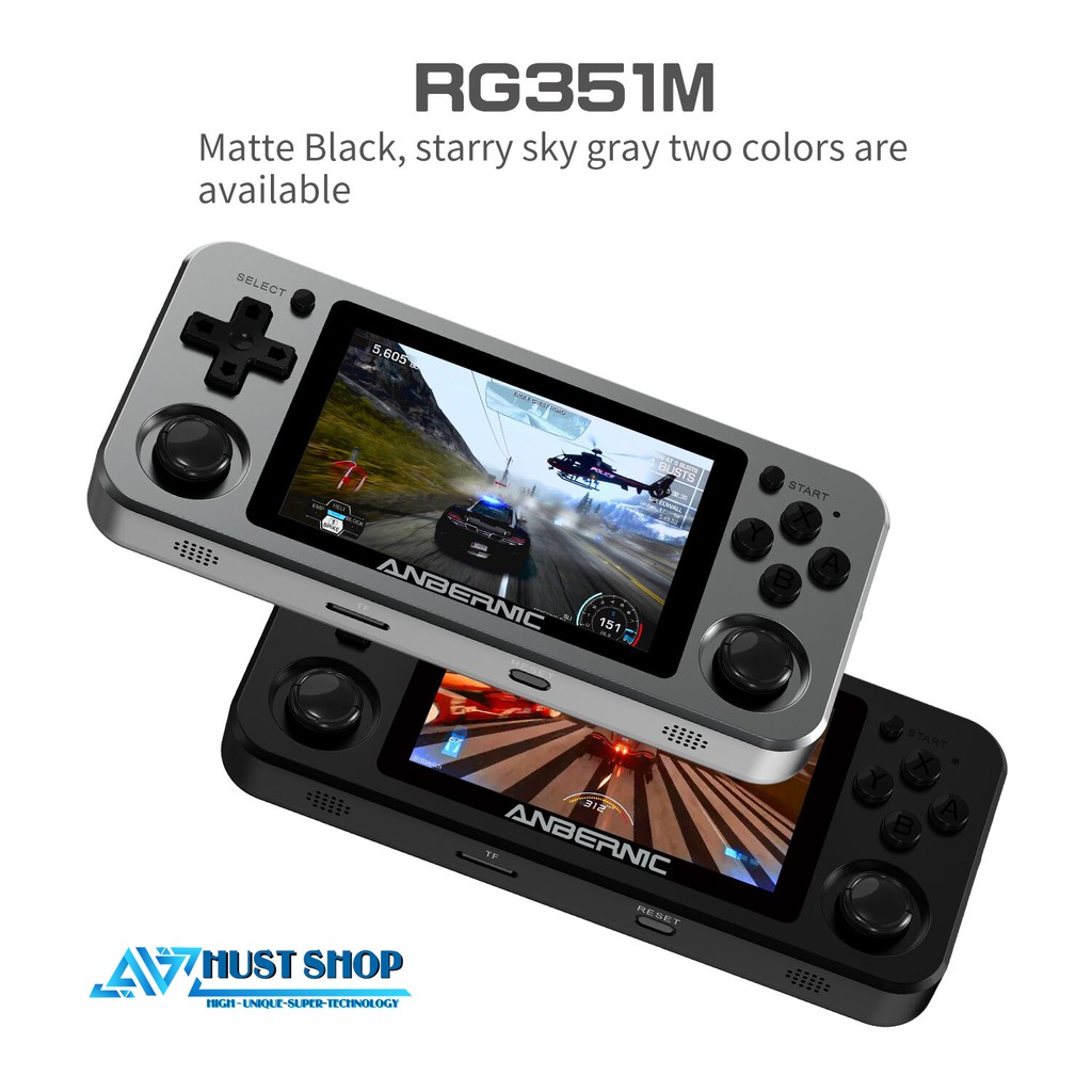 Máy Chơi Game RG351M Phiên Bản Nhôm Hỗ Trợ Hơn 20 Dòng Games PS1 PSP Tích Hợp Sẵn 5000+ Games | BigBuy360 - bigbuy360.vn