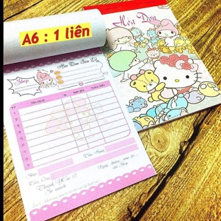 Hoá đơn kitty siêu đáng iu