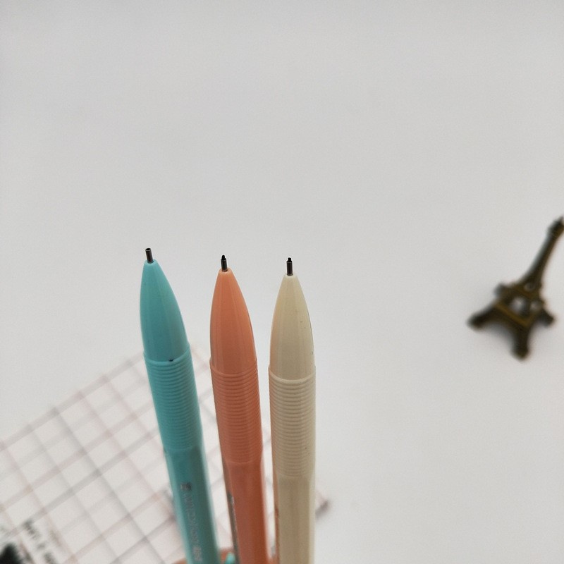 Bút Chì Bấm Cơ Học Màu Nude Ngòi 0.5MM 0.7MM