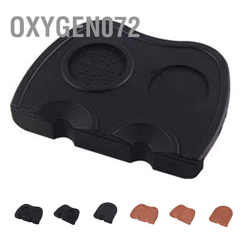 Oxygen072 Máy ép cà phê Tấm lót thực phẩm Lớp silicone không mùi Double Groove Cà Tamper Mat cho quán tại nhà