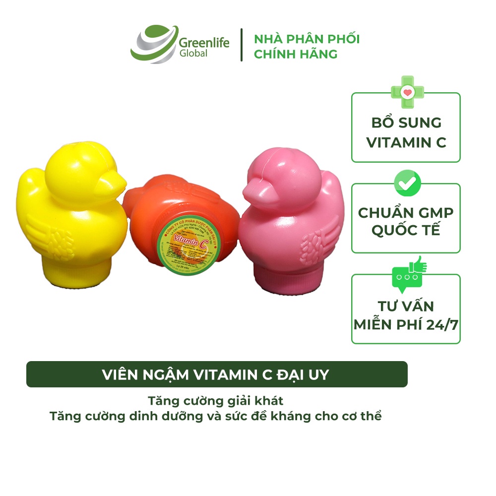 Viên ngậm C Thú - C vịt ( Đại Uy)