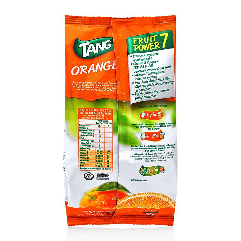 Bột Tang vị Cam túi 250g
