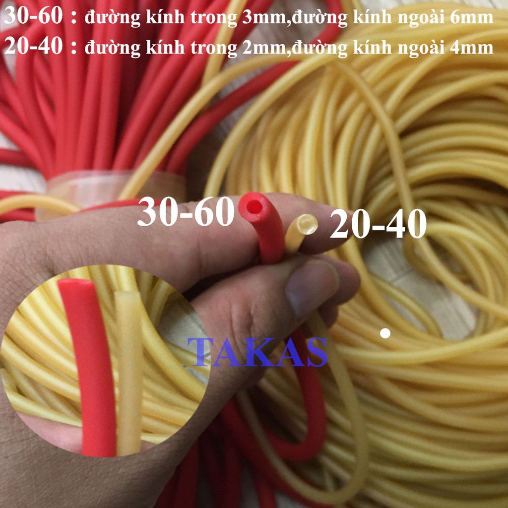 Dây thun tròn làm ná cao su,ná bắn cá