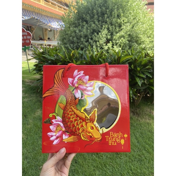 Hộp trung thu 4 Bánh (8.5k/cái)