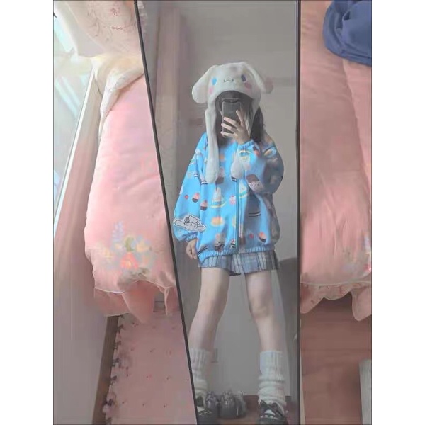 Mũ trùm đầu cinnamoroll