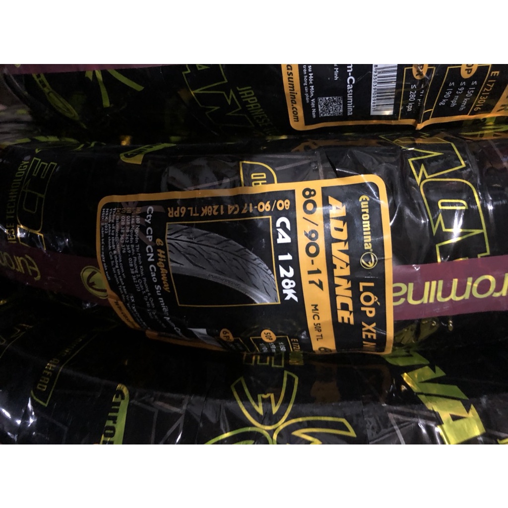 Vỏ  sau RS, EUROMINA 80/90-17 Không ruột