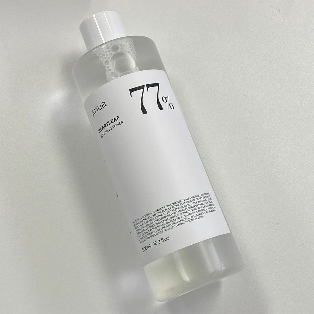 Toner Anua Heartleaf 77% 250Ml / 500Ml Giúp Da Mịn Màng / dưỡng ẩm cho làn da 200ml /  Đệm tẩy trang Anua Heartleaf 77 160ml