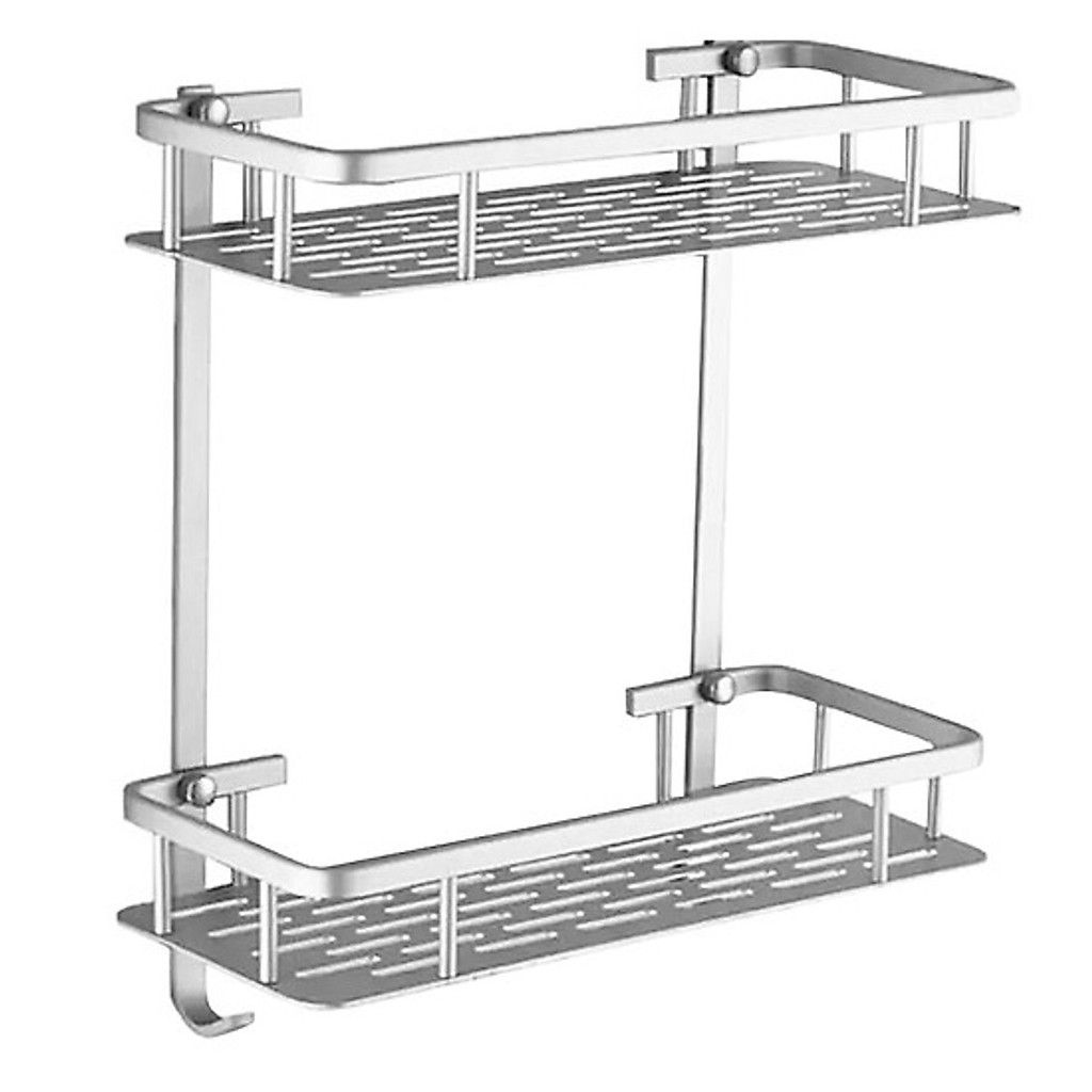 KỆ NHÀ TẮM 2 TẦNG CHỮ NHẬT