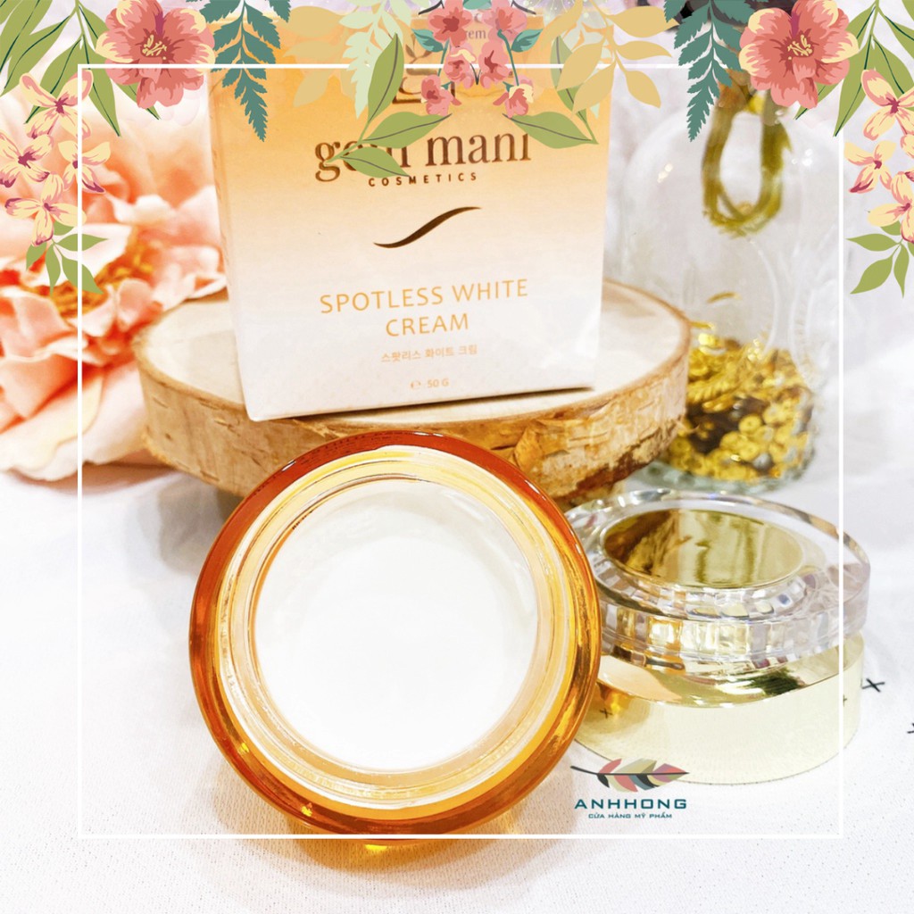 Kem Dưỡng Trắng Da GEMMANI Spotless White Cream ( Gem Mani )
