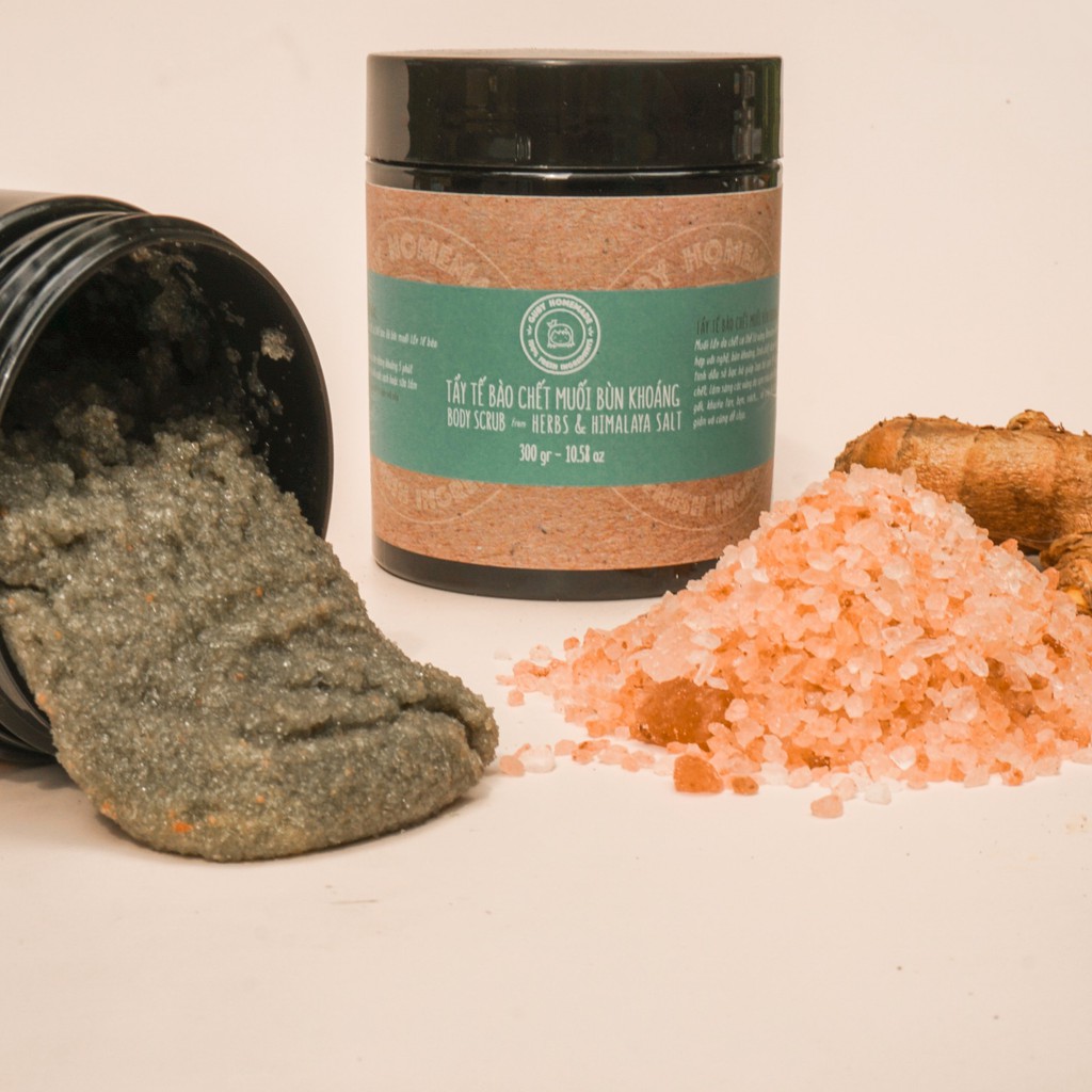 Tẩy Tế Bào Chết Muối Bùn Khoáng BODY SCRUB - Handmade By GUBY HOMEMADE