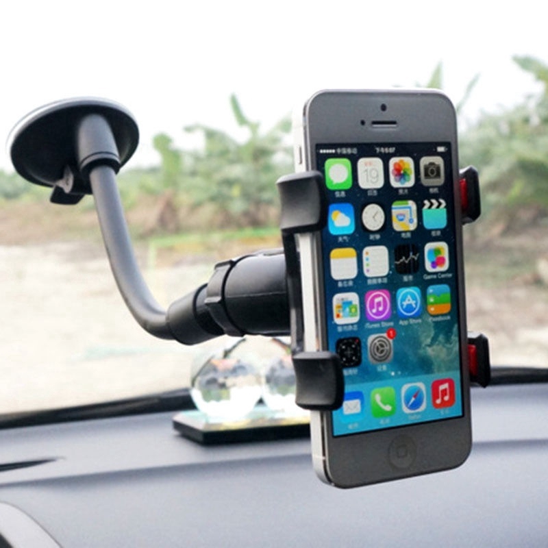 Adjustable Car Phone Windshield Cradle Mount Stand Holder For Smart Phone GPS