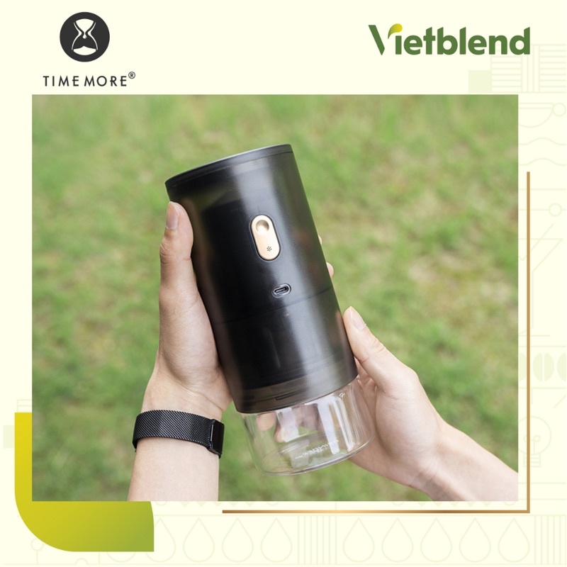 Máy xay cà phê tự động Timemore Grinder Go | Đại lý chính hãng Timemore VIETBLEND