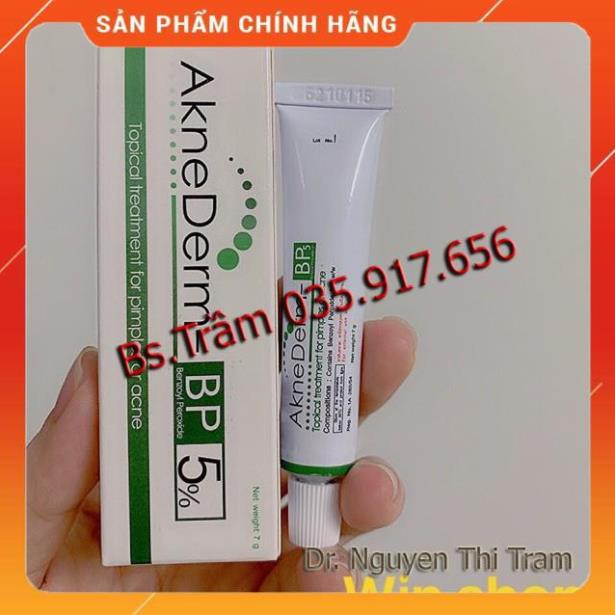 Aknederm - Kem chấm mụn trứng cá - Benzoyl Peroxide