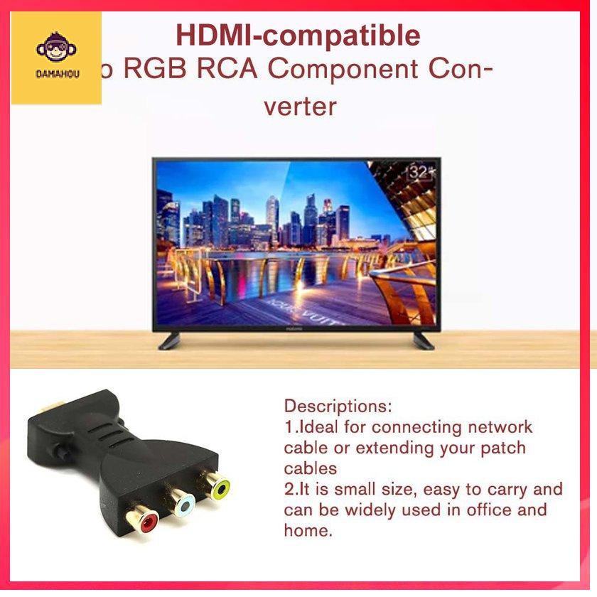 Bộ Chuyển Đổi Tín Hiệu Âm Thanh Kỹ Thuật Số Av Hdmi Sang 3 Rca