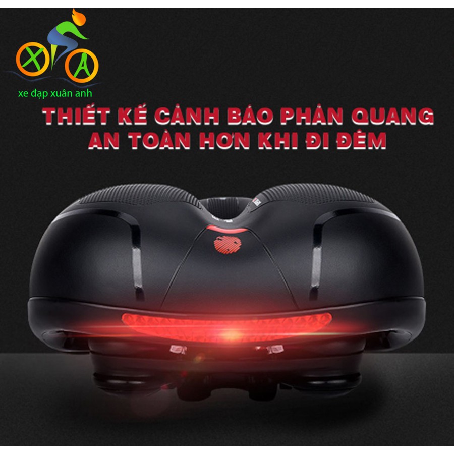 [Siêu Rẻ- Free Ship] Yên xe đạp siêu êm có cảnh báo ZONE