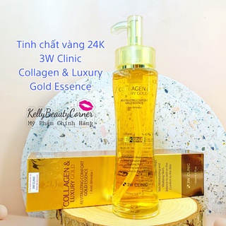 Tinh chất vàng trẻ hóa da 3W Clinic Collagen & Luxury Gold Revitalizing Comfort Gold Essence