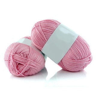 1 Cuộn Len Đan Sợi Móc Mềm Mịn 50g