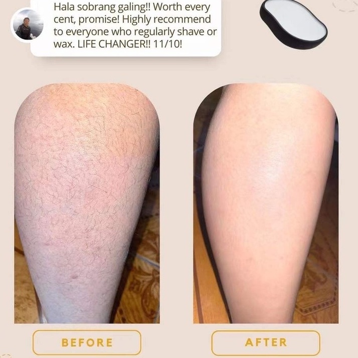 [Ababixa] Tẩy Lông Pha Lê Hiệu Quả Dễ Làm Sạch Cho Vùng Da Dưới Cánh Tay / Lưng / Mặt / Mắt