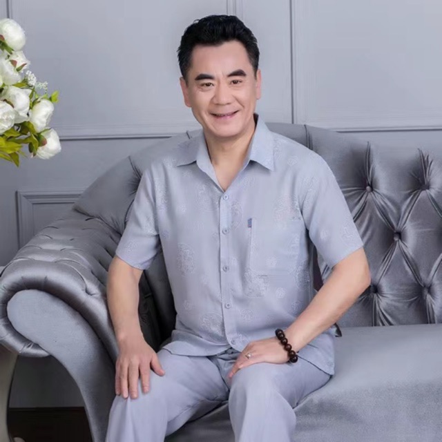 Bộ đồ cổ tàu tặng bố hàng đẹp (cộc và dài tay) có bán dời quần áo