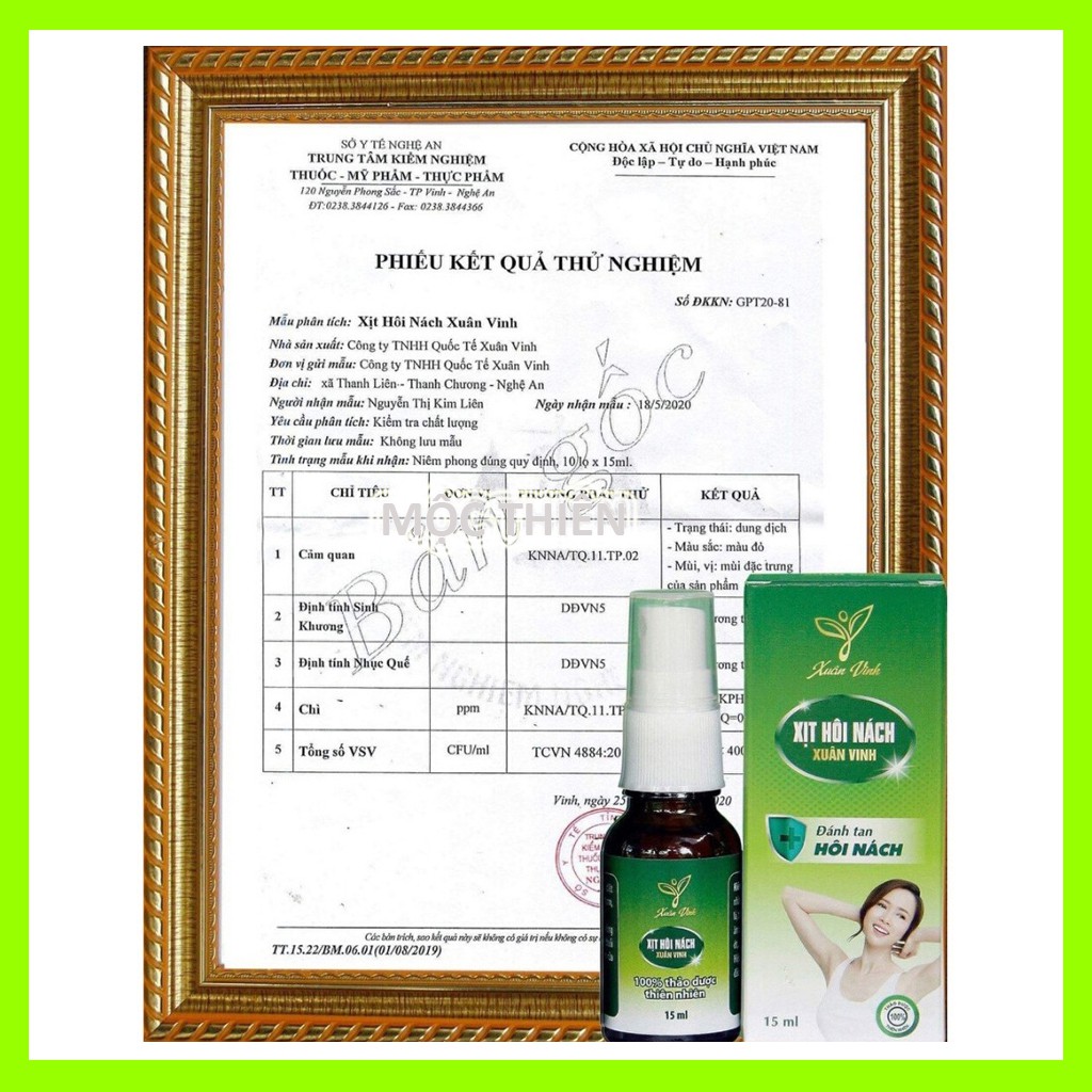 Xịt Khử Mùi Hôi Nách Xuân Vinh 15ml 💕 Hết Hôi Nách, Mồ Hôi Nách 💕 Không Gây Vàng Áo, Bết Dính | BigBuy360 - bigbuy360.vn