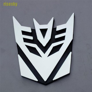 Logo Transformers 3D Dán Trang Trí Xe Hơi Đẹp Mắt