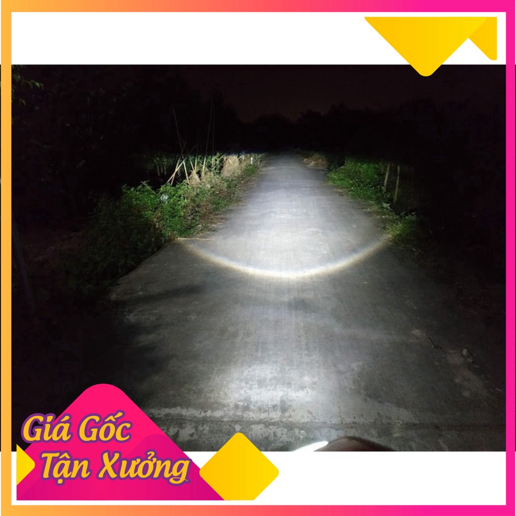 LED BI CẦU MINNI H4 CÓ CHỤP CHẮN SÁNG SIÊU SÁNG ( GIÁ 1 CHIẾC)  (Ảnh Sp thật)