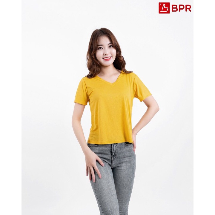 Áo thun cổ tim dáng rộng thời trang đẹp [ Áo phông form rộng chất đẹp ]