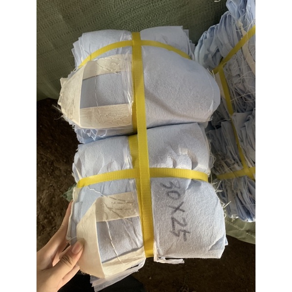 túi vải trồng cây 30x25