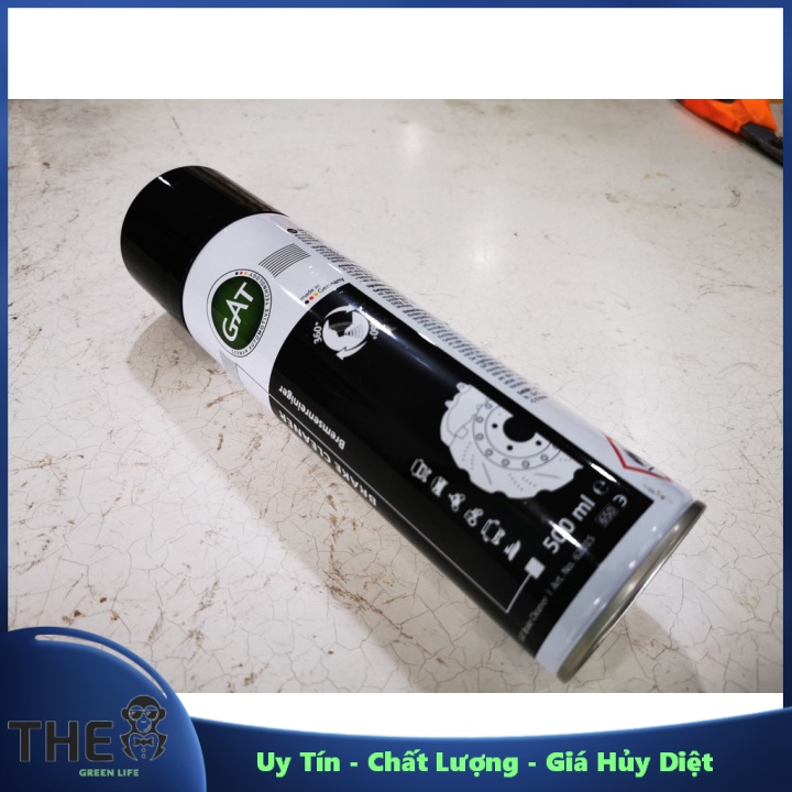Vệ Sinh Phanh Bố Thắng Vệ Sinh Vết Bẩn Nhớt Trên Thắng Xe Brake Cleaner GAT Từ Đức 500ml Uy Tín - Chất Lượng - Giá