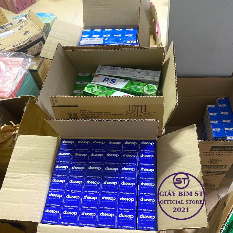 Kem đánh răng PS ngăn ngừa sâu răng hộp tuýp 180g hương bạc hà thơm mát
