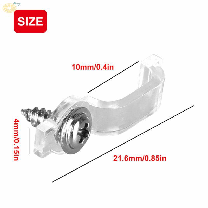 Bộ 50 kẹp đèn LED và 50 vít / 100 kẹp đèn LED và 100 vít (có bán lẻ)