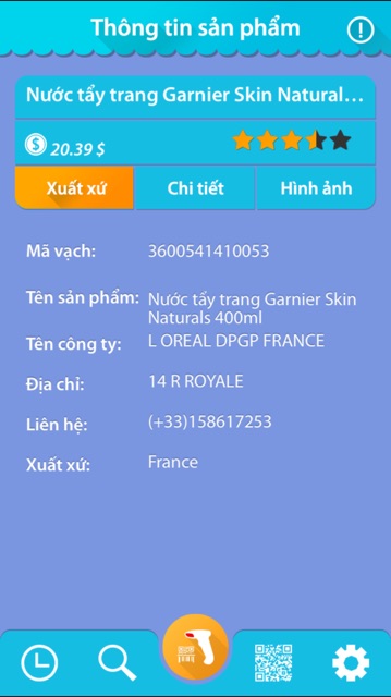 Nước tẩy trang Garnier nga 400ml | BigBuy360 - bigbuy360.vn